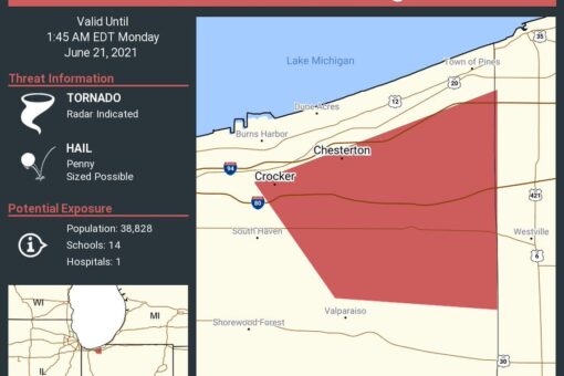 Tornado touches down in Chicago suburbs; damages homes, knocks out power