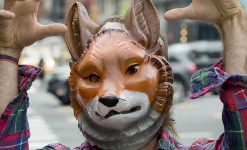 Woman wearing fox costume chases daughter down Chicago streets