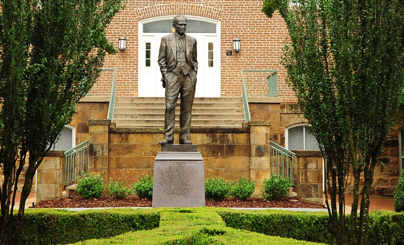University of Arkansas may move statue of William Fulbright, late senator and Bill Clinton’s mentor