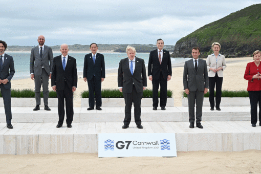 Twitter lampoons G-7 ‘family photo’ of world leaders: ‘Weirdest season of The Bachelor ever’