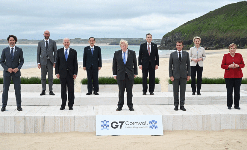 Twitter lampoons G-7 ‘family photo’ of world leaders: ‘Weirdest season of The Bachelor ever’