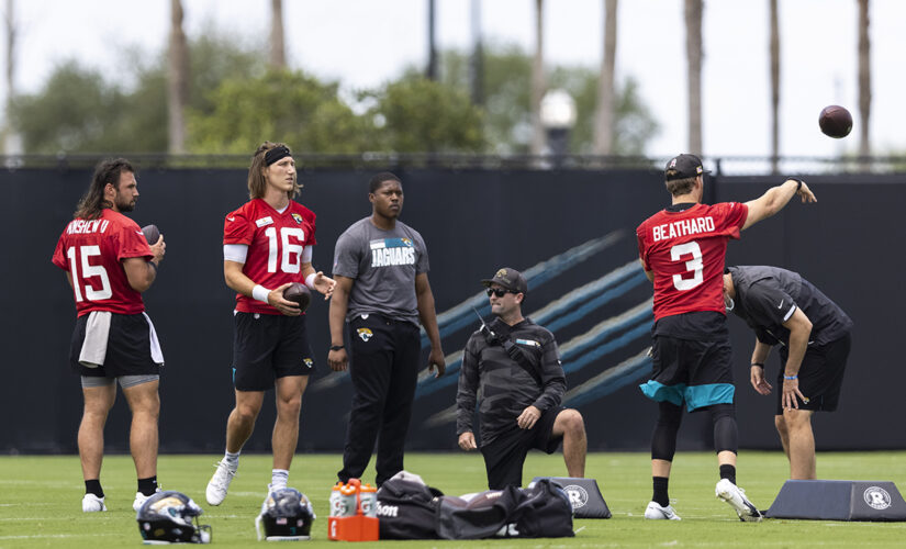 Trevor Lawrence no lock as Jaguars’ starting quarterback yet, coach says