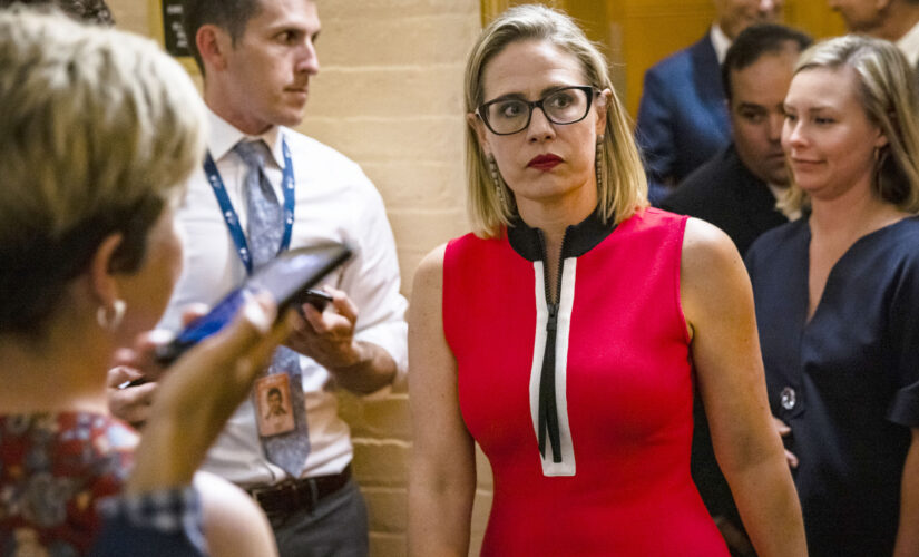 Protest outside Arizona Sen. Sinema’s Phoenix office leads to at least 10 arrests