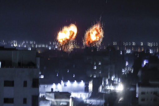 Israel launches airstrikes on Hamas after balloon attack, IDF Says
