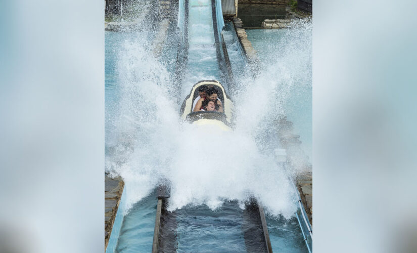 Video of Six Flags log flume accident aftermath appears to show damaged track