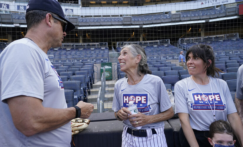 Bat girl 60 years in making reaches Yankee Stadium