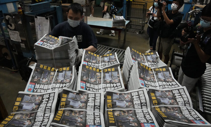 Hong Kong’s pro-democracy paper Apple Daily will close