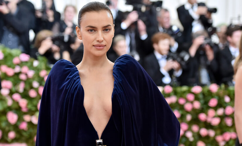 Irina Shayk takes her ‘thong jeans’ from the catwalk to the sidewalk