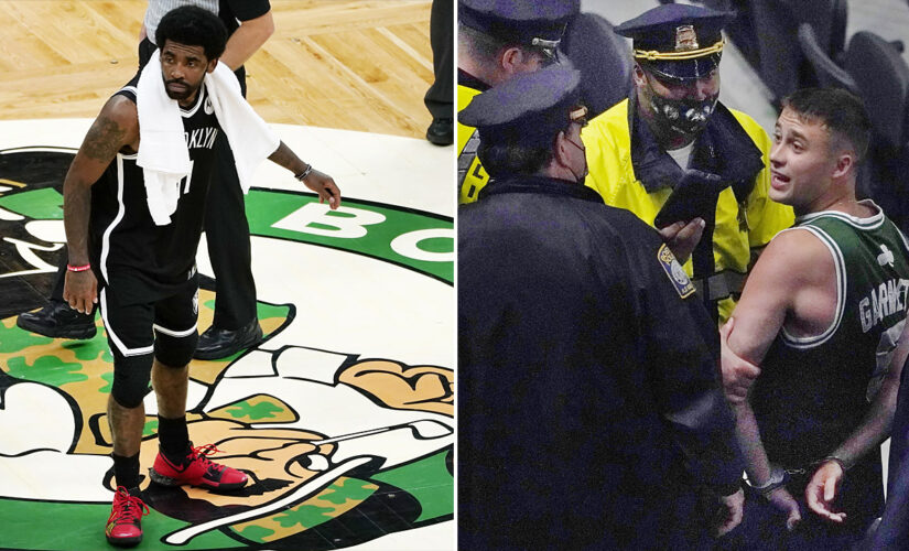 Celtics fan accused of throwing bottle at Nets’ Kyrie Irving arraigned, ordered to stay away from TD Garden