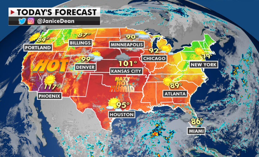 National weather forecast: Heat wave to continue as rainfall, flooding expected to soak Gulf Coast, Southeast