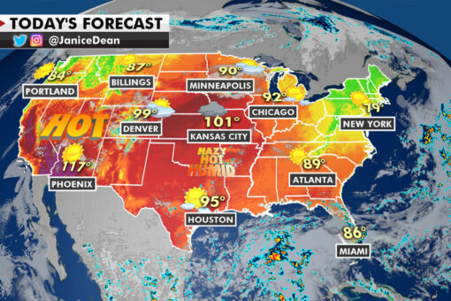 National weather forecast: Heat wave to continue as rainfall, flooding expected to soak Gulf Coast, Southeast