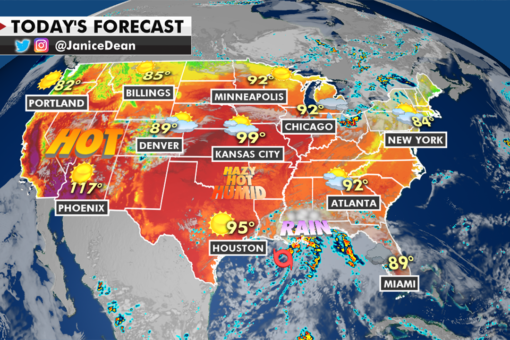 National weather forecast: Heat continues to threaten West, tropical storm warnings issued for Gulf Coast