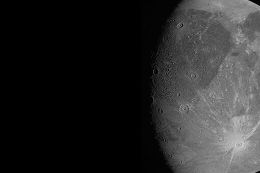 Spacecraft buzzes Jupiter’s mega moon, 1st close-up in years