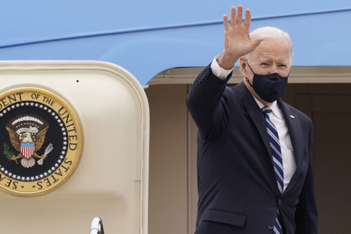 Biden to face global challenges from China, Russia as he departs for first foreign trip
