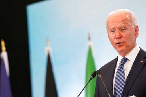 Biden, at G-7, says US, Russia can work together to help people of ‘Libya’ – meant to say ‘Syria,’ aides say