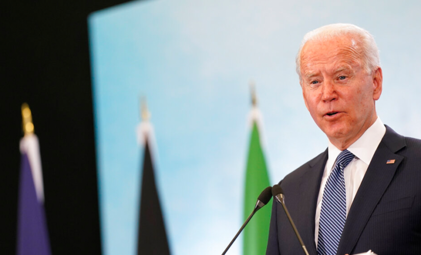 Biden, at G-7, says US, Russia can work together to help people of ‘Libya’ – meant to say ‘Syria,’ aides say