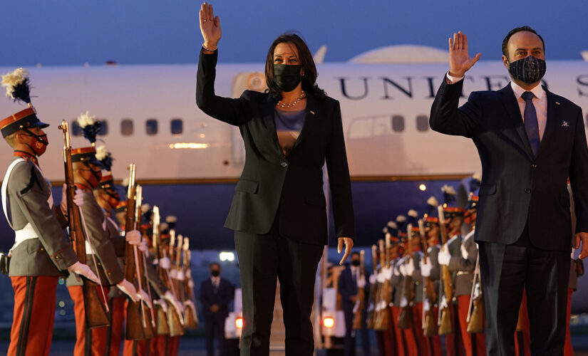 Harris staff says climate, economy among ‘main drivers’ of migration after Guatemala president blames US