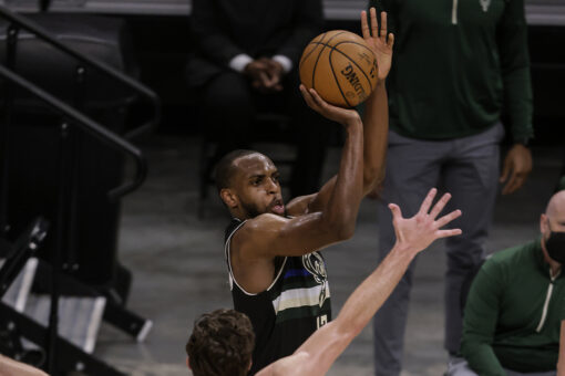 Giannis Antetokounmpo, Khris Middleton deliver for Bucks in win over Nets, force Game 7