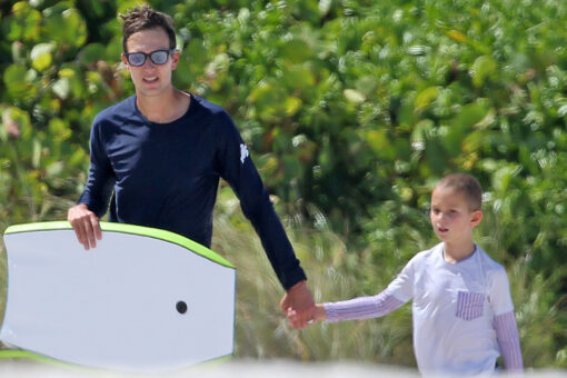 Jared Kushner spotted boogie boarding with sons in Miami as he, wife Ivanka prioritize ‘family time’