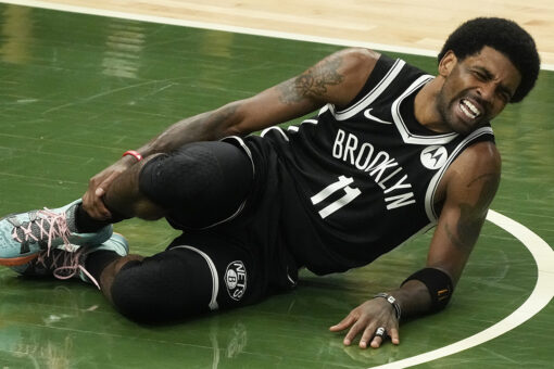 Kyrie Irving suffers ankle injury in Nets’ Game 4 loss to Bucks