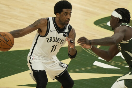 Ex-Celtics player suggests Kyrie Irving’s ankle injury is karma after logo stomp