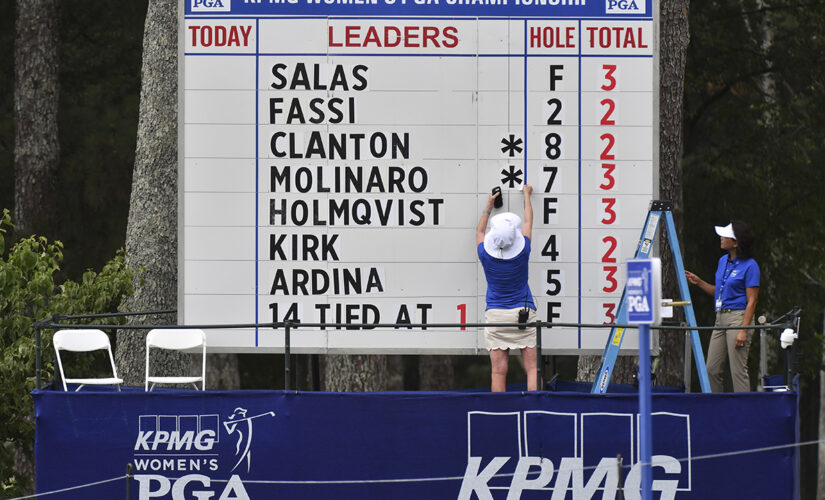 Salas leads Women’s PGA and sees brighter days post-pandemic