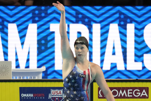 Outspoken Lilly King triumphs at swim trials