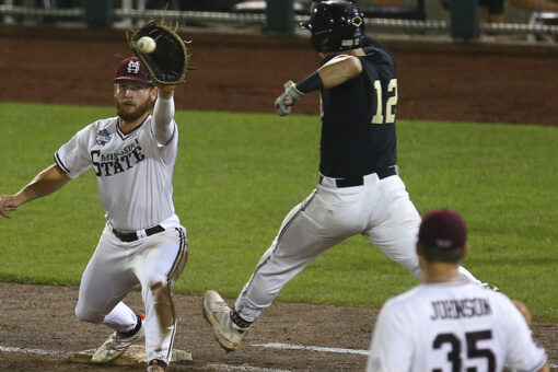 Mississippi St beats Vandy 13-2 to send CWS finals to Game 3