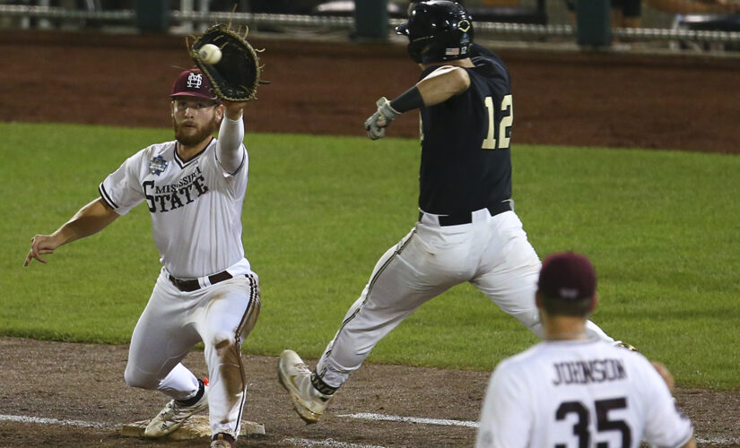Mississippi St beats Vandy 13-2 to send CWS finals to Game 3