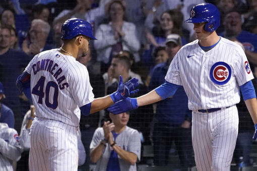 Wisdom, Contreras HR as surging Cubs top Padres; Tatis hurt