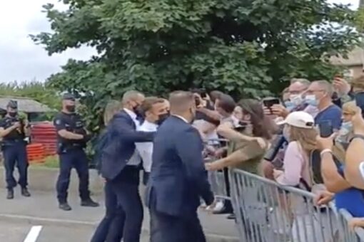 French man who slapped Macron across the face is sentenced to 4 months in prison