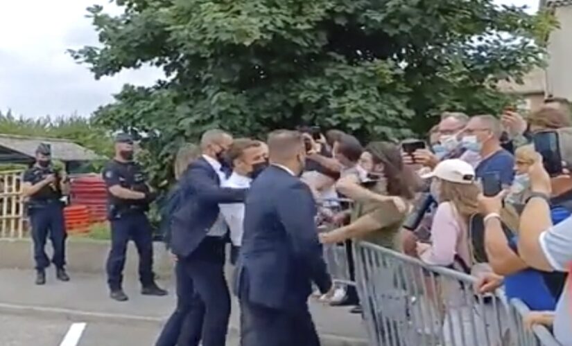 French man who slapped Macron across the face is sentenced to 4 months in prison
