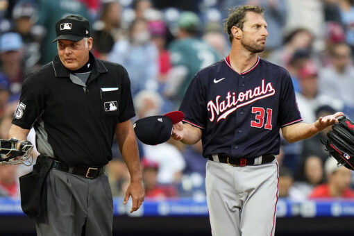 Nationals’ Max Scherzer unhappy over substance checks: ‘I’ll take off all my clothes’