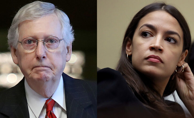 McConnell hits back at AOC’s criticism: She can’t even sell her far-left agenda to her own party