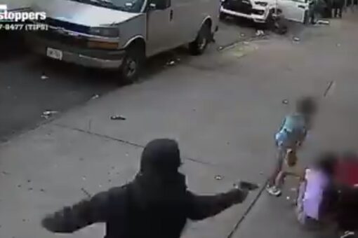 NYC gunman shoots alleged gang member in broad daylight while kids, 5 and 10, are trapped amid melee: sources