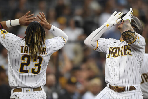 Padres beat Dodgers 5-3 for 1st sweep of rivals in 8 seasons