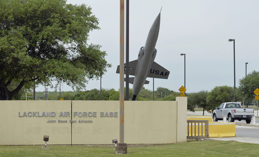 Shots fired at Texas Air Force base near trainees prompts lockdown