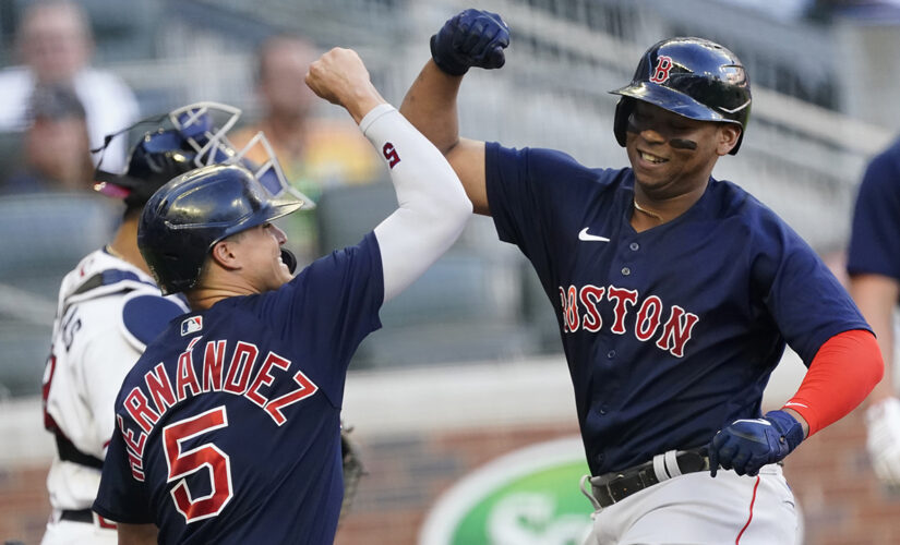 Verdugo, Devers power Red Sox past Braves in 10-8 win