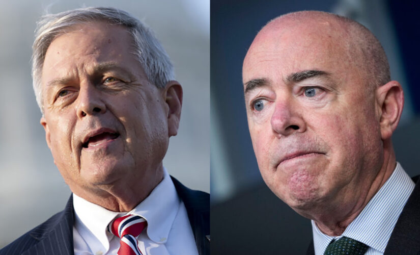 GOP rep tears into Mayorkas, claims VP Harris ‘laughing’ at border crisis: report