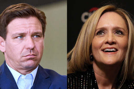 Liberal comedian Samantha Bee flamed following Twitter tirade against Ron DeSantis: ‘Your show is still on?’