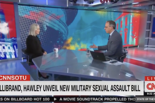 CNN’s Jake Tapper attempts to shame Sen. Kirsten Gillibrand for introducing bipartisan bill with Josh Hawley