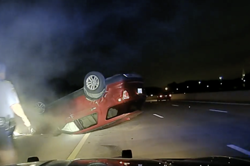 Arkansas woman suing police after PIT maneuver flips her car going 60 mph while she was pregnant
