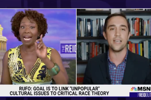 MSNBC’s Joy Reid invites Christopher Rufo to debate critical race theory, barely allows him to speak