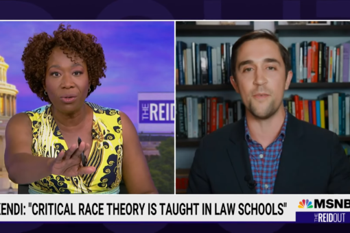 MSNBC’s Joy Reid flamed for behavior during interview with CRT critic: ‘Next time … consider a real debate’
