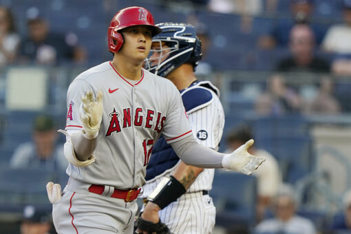 Ohtani’s 26th homer starts Angels past reeling Yankees 5-3