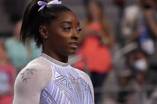 Simone Biles on bedazzled goat: ‘The idea was to hit back at the haters’
