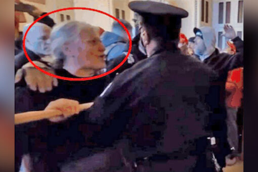 Florida woman nabbed in assault on Capitol police officer with flagpole released on $50K bond
