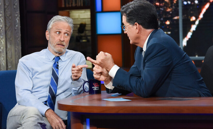 Jon Stewart pushes coronavirus lab leak theory as first returning guest on ‘Late Show with Stephen Colbert’