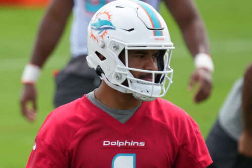 Dolphins’ Brian Flores has advice for Tua Tagovailoa after 5-interception minicamp session