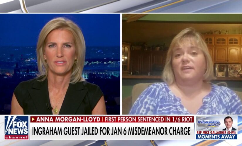 Indiana grandmother, first to be convicted in Capitol riot cases, avows nonviolence in Ingraham interview